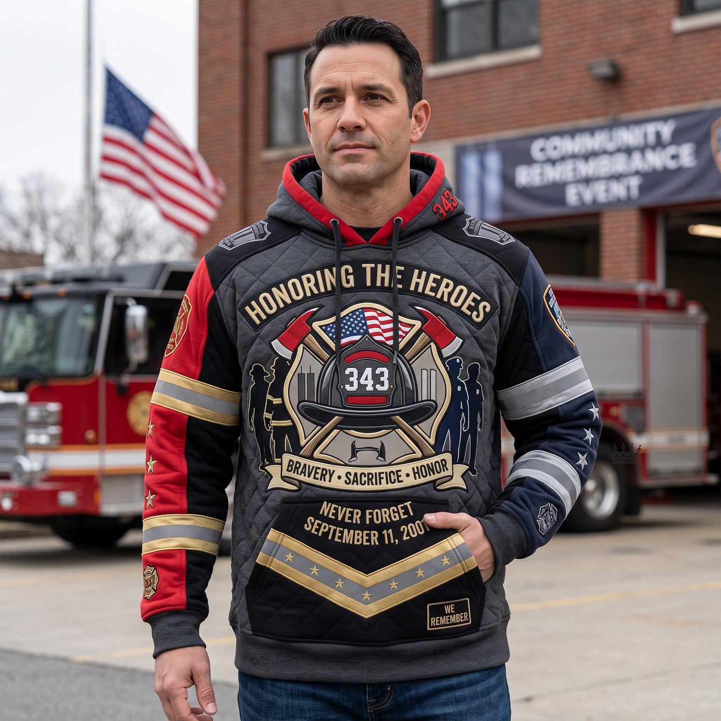 Hero Tribute Hoodie GFTOMA13502