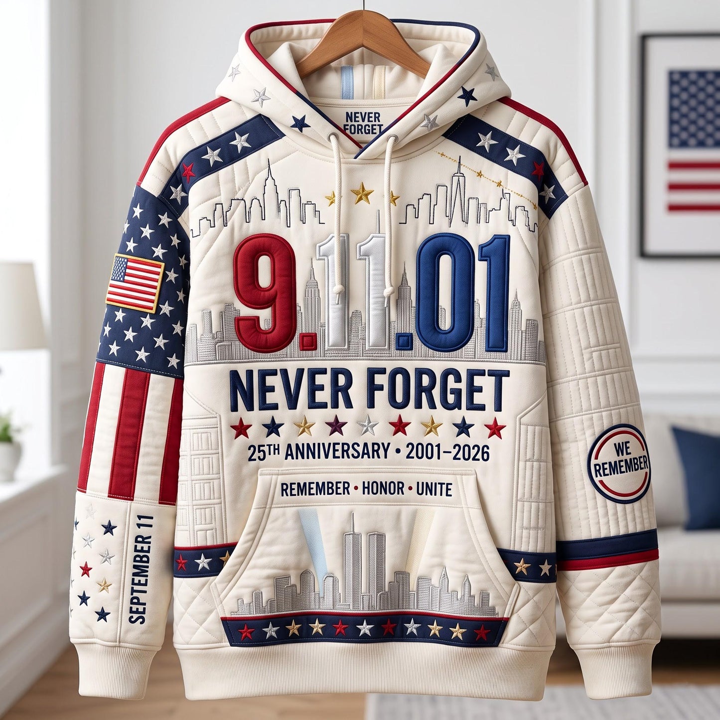 Never Forget Hoodie GFTOMA13504