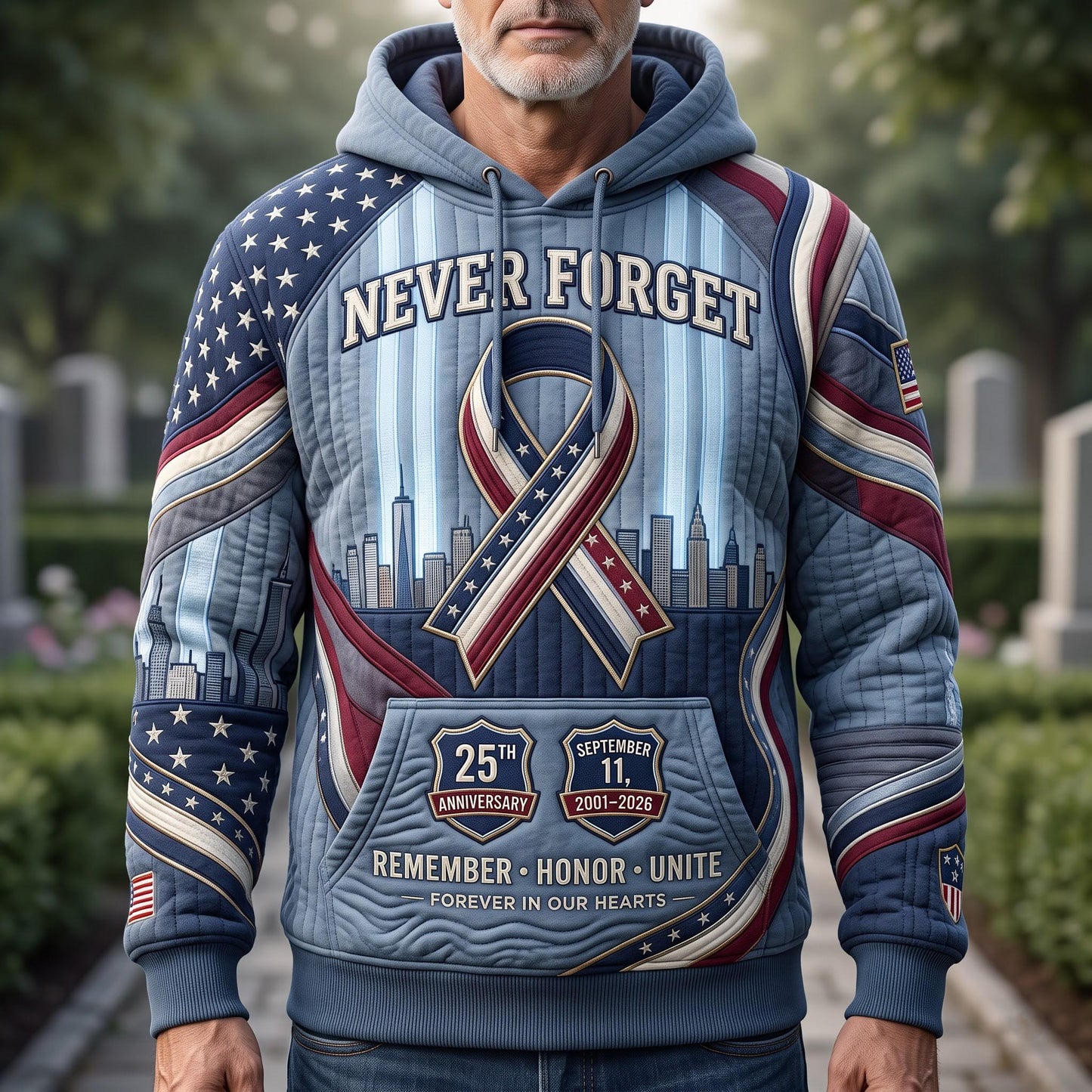 Freedom Ribbon Hoodie GFTOMA13506