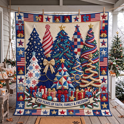 Liberty Trees Quilted Blanket GFTOMA13513