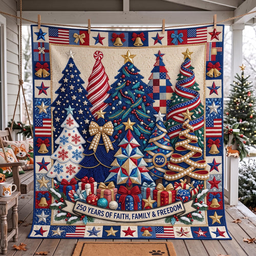 Liberty Trees Quilted Blanket GFTOMA13513