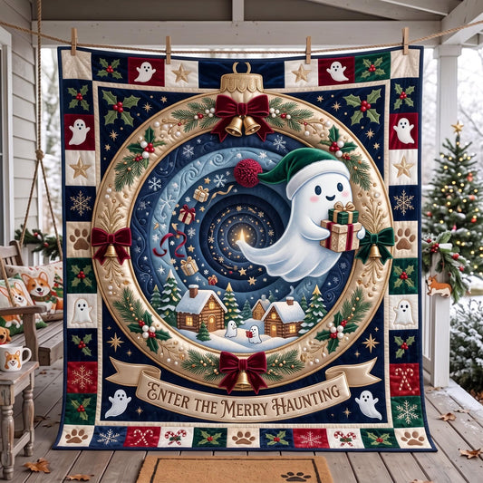 Merry Haunting Quilted Blanket GFTOMA13522