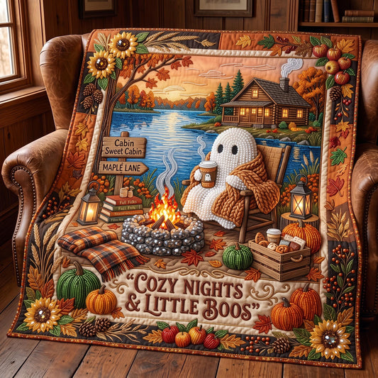 Cozy Ghost Quilted Blanket GFTOMA13523