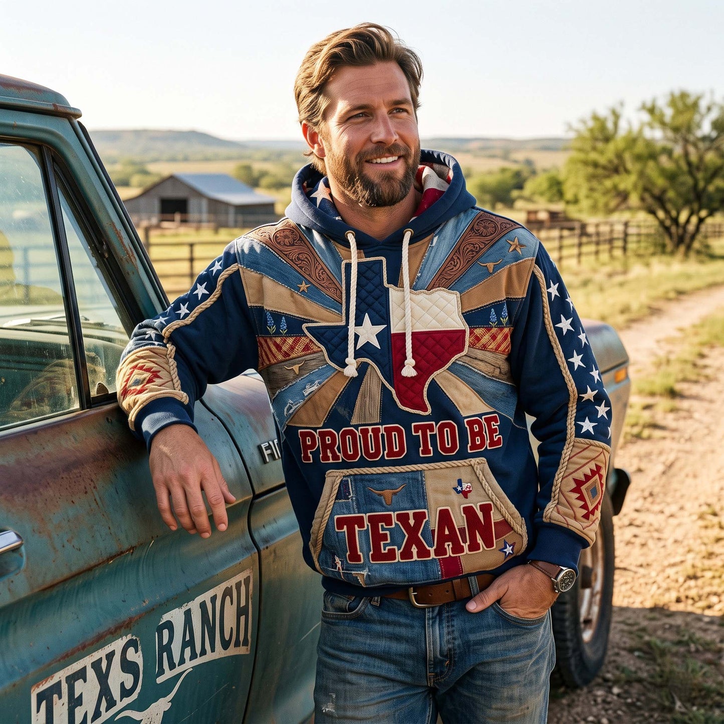 Proud Texan Hoodie GFTOMA13528