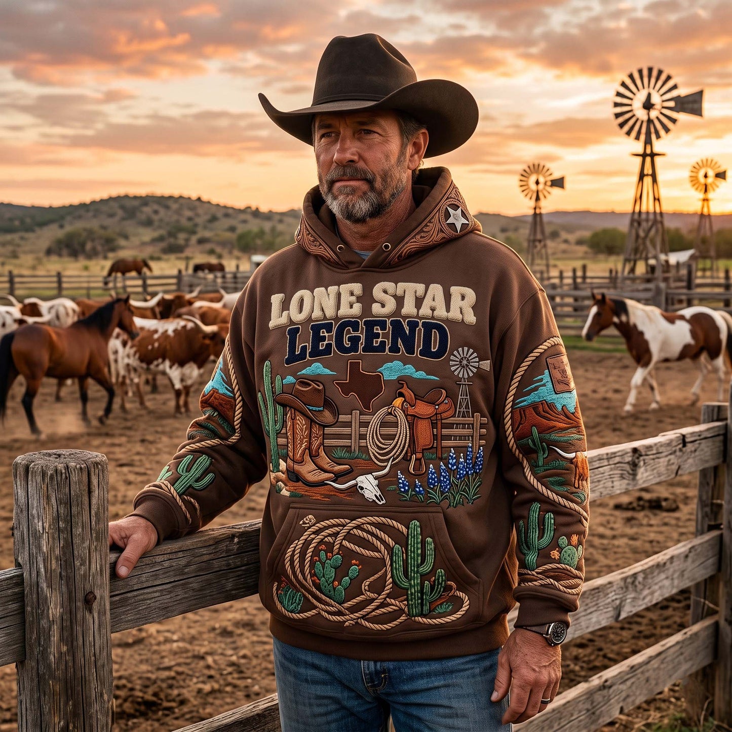 Lone Star Hoodie GFTOMA13529