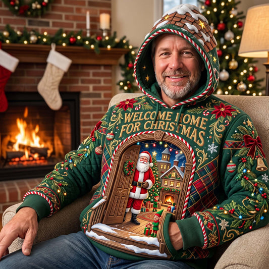 Welcome Christmas Hoodie GFTOMA13534