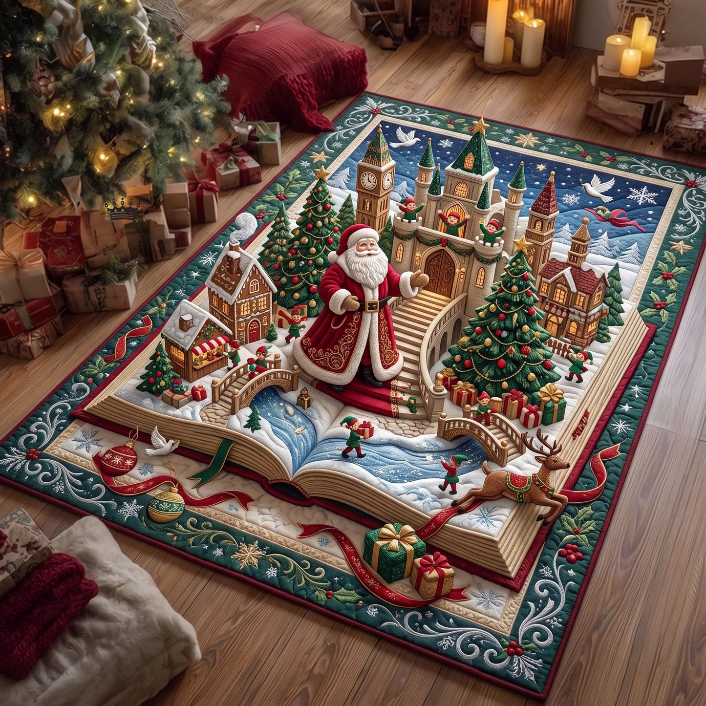 Christmas Story Area Rug GFTOMA13565