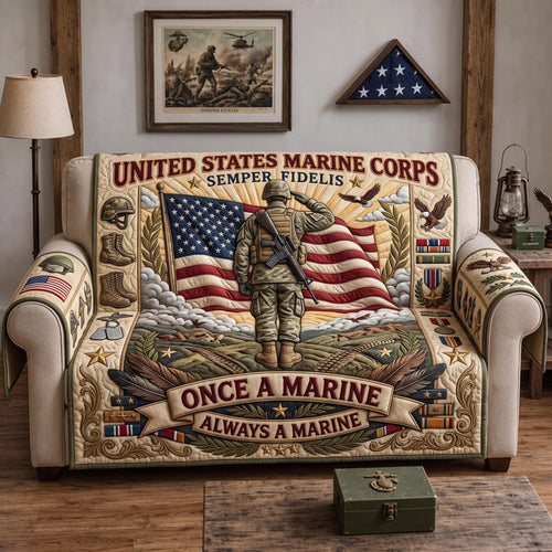 Marine Legacy Quilted Sofa Cover GFTOMA13646