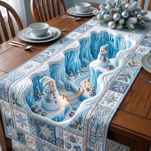 Snow Hollow Quilted Table Runner GFTOMA13711