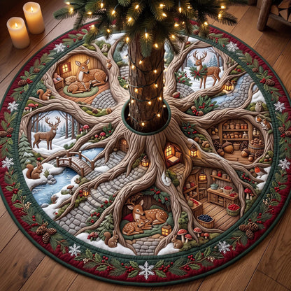 Woodland Creek Quilted Tree Skirt GFTOMA13727