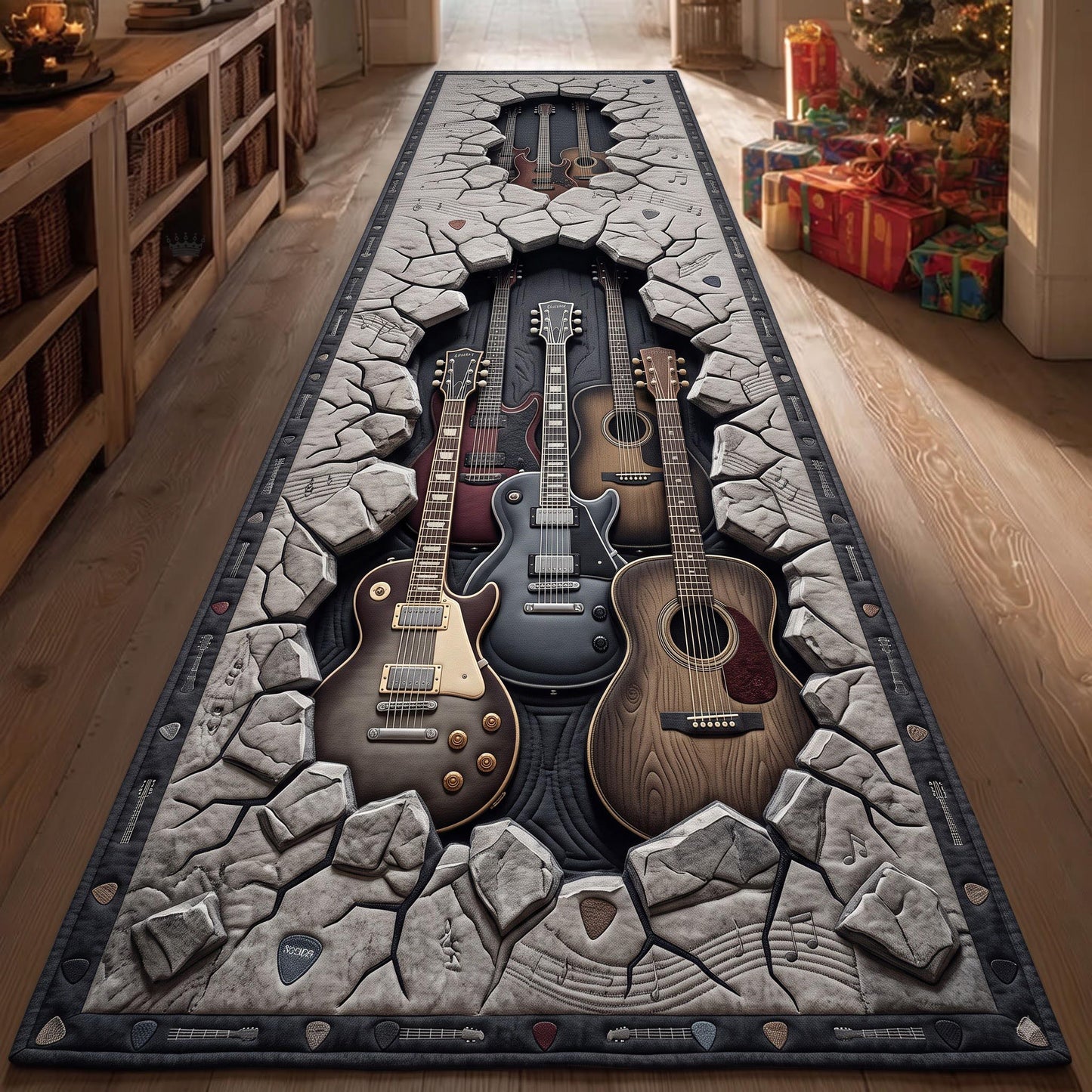 Guitar Rift Runner Rug GFTOMA13743