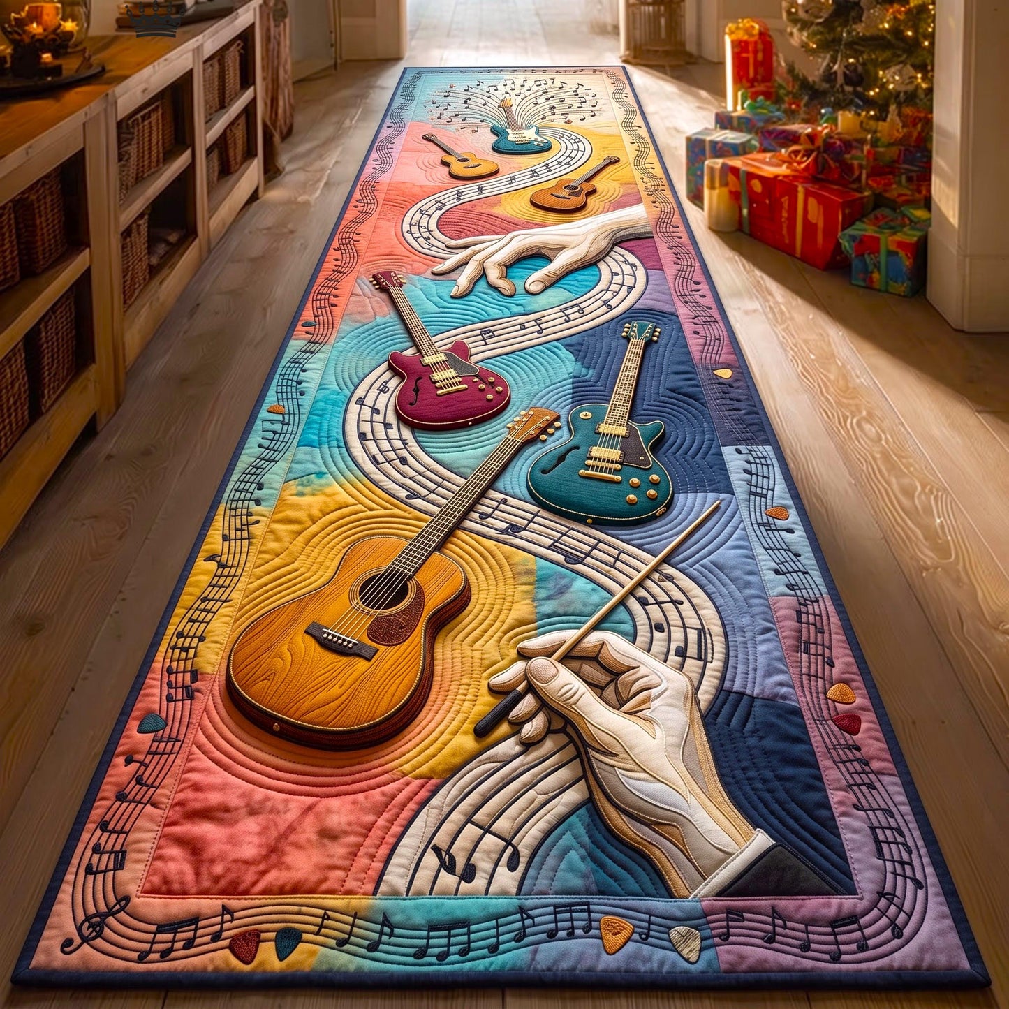 Guitar Melody Runner Rug GFTOMA13744