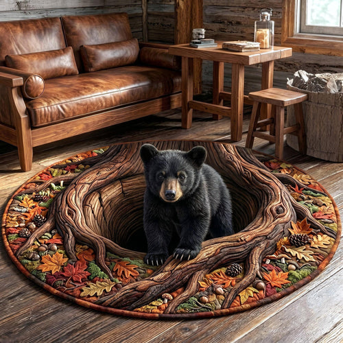 Bear Hollow Quilted Round Mat GFTOMA13776