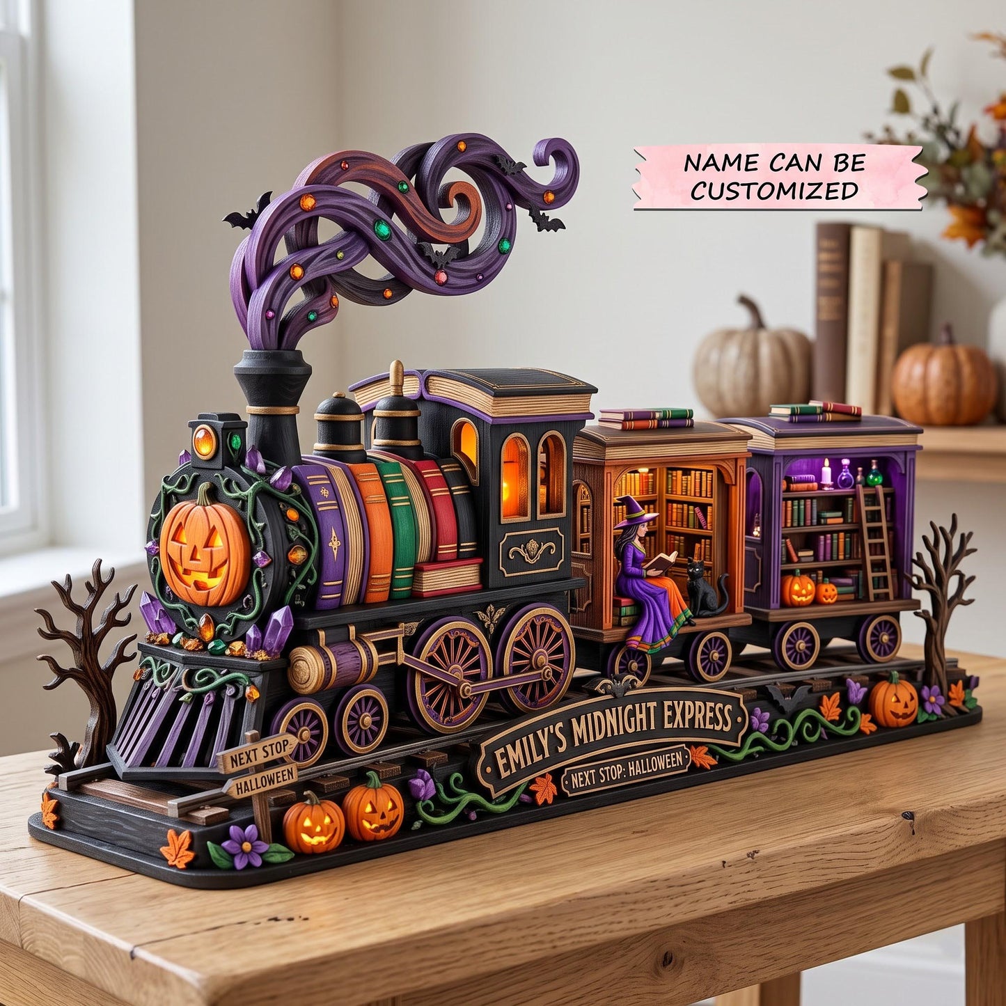 Mystic Express Wooden Block 3-Layers QTCUZ GFTOMA13862