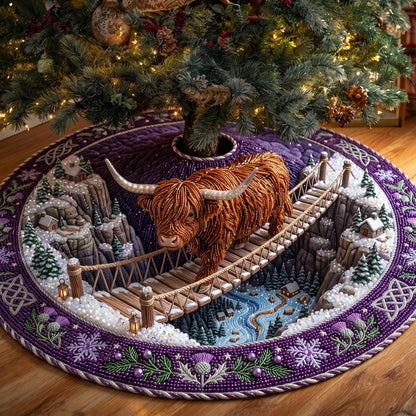 Highland Bridge Quilted Tree Skirt GFTOMA13875