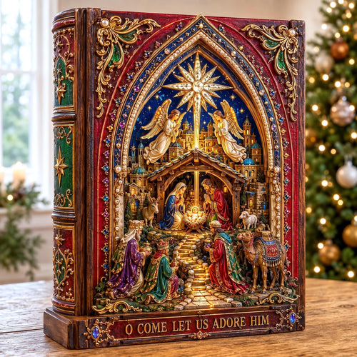 Nativity Cathedral Wooden Block 3-Layers GFTOMA13877