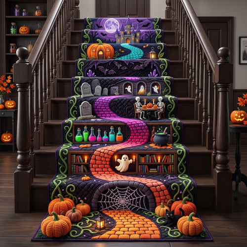 Haunted Stairway Runner Rug GFTOMA13894