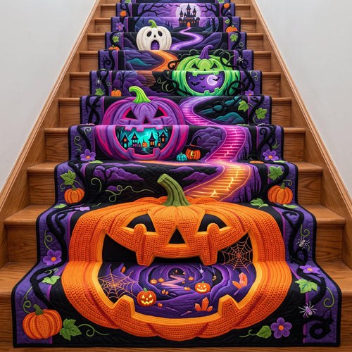 Pumpkin Spiral Runner Rug GFTOMA13897