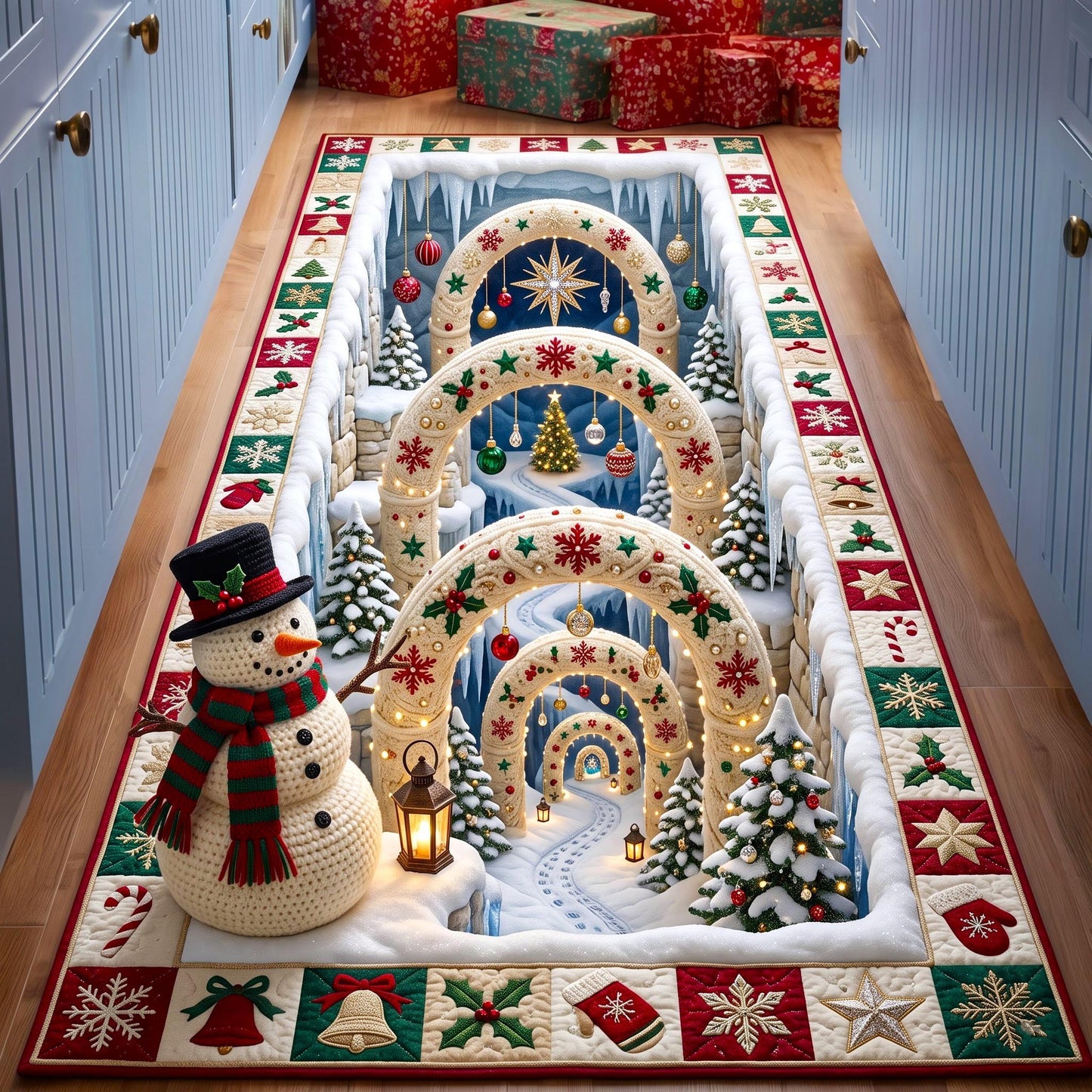 Winter Wonderland Runner Rug GFTOMA13899