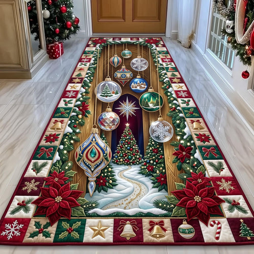 Christmas Ornament Runner Rug GFTOMA13900