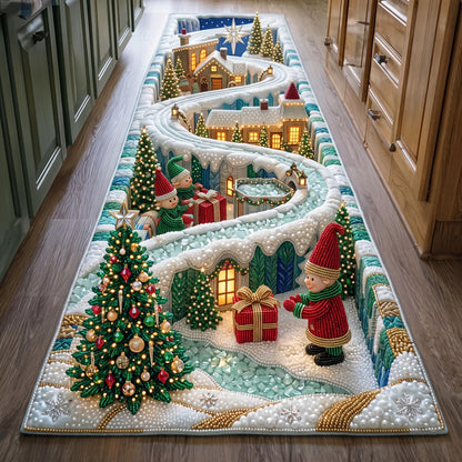 Santa Winterland Runner Rug GFTOMA13902