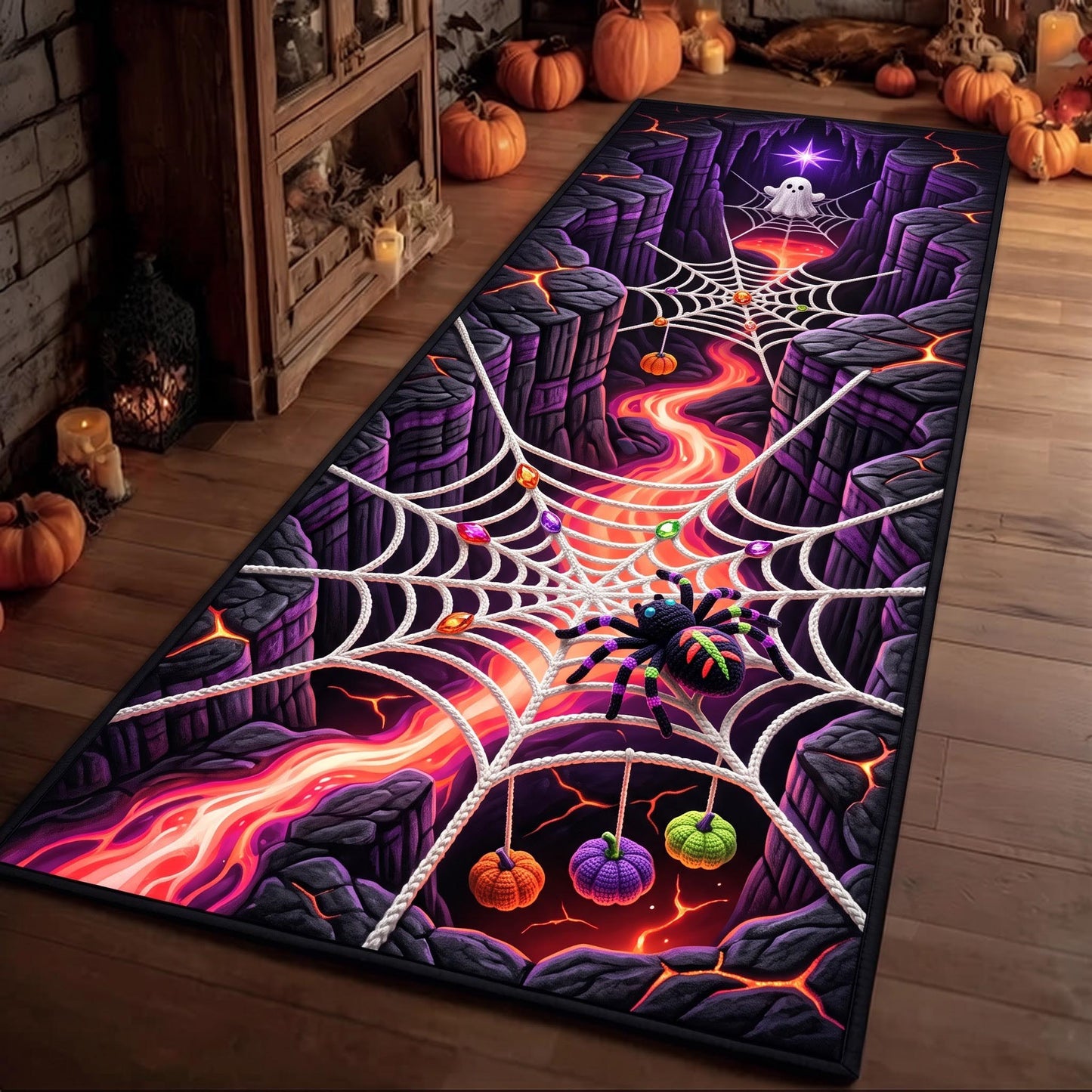 Spider Web Runner Rug GFTOMA13907