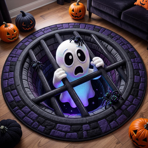 Ghost Crypt Quilted Round Mat GFTOMA13914