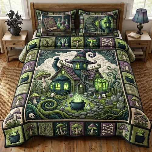 Witch Hollow 3-Piece Quilted Bedding Set GFTOMA14081