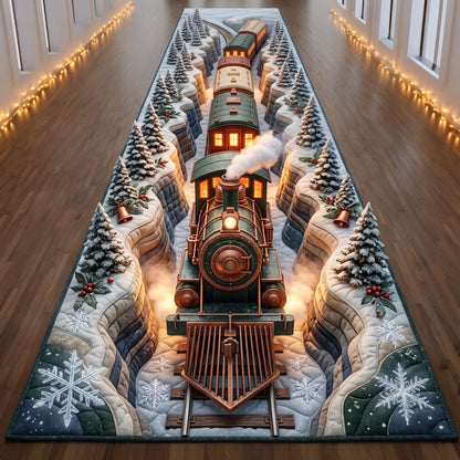 Christmas Railway Runner Rug GFTOMA14085