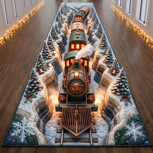 Christmas Railway Runner Rug GFTOMA14085