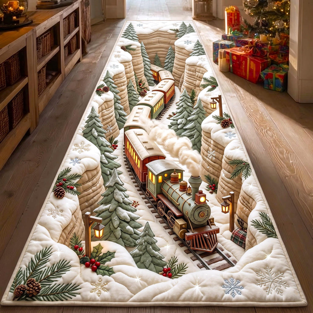 Christmas Forest Runner Rug GFTOMA14089