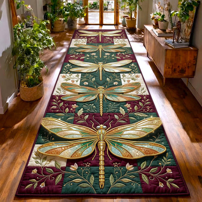Autumn Dragonfly Runner Rug GFTOMA14144