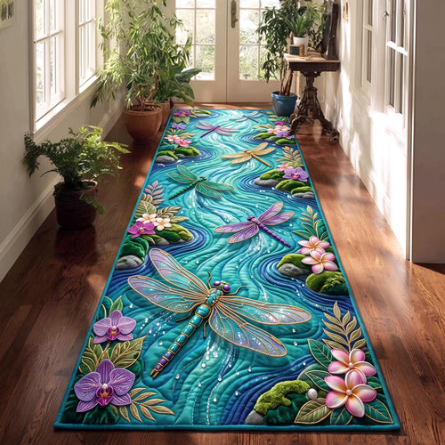 Lotus Dragonfly Runner Rug GFTOMA14169