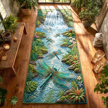 Waterfall Dragonfly Runner Rug GFTOMA14173
