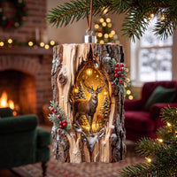 Deer Haven Christmas Mica Ornament GFTOMA14257
