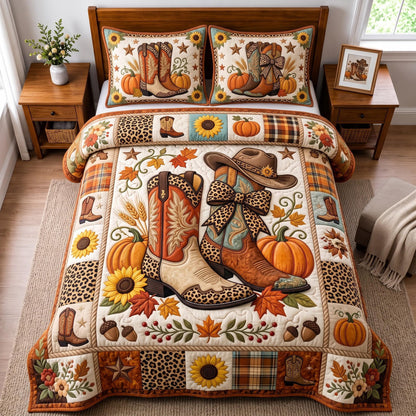 Western Harvest 3-Piece Quilted Bedding Set GFTOMA14292