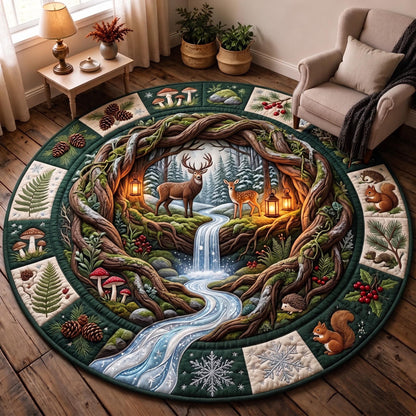 Forest River Quilted Round Mat GFTOMA14309