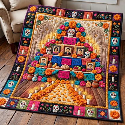 Family Ofrenda Quilted Blanket GFTOMA14660