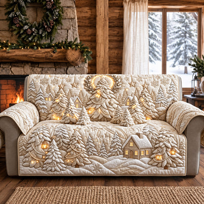 Winter Cabin Quilted Sofa Cover GFTOMA14778