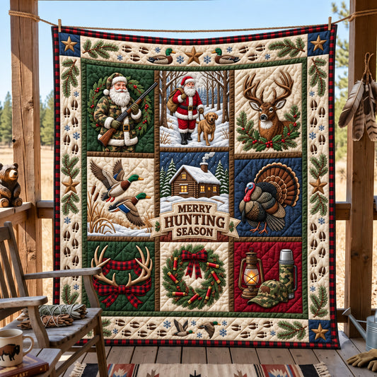 Hunting Season Quilted Blanket GFTOMA14816