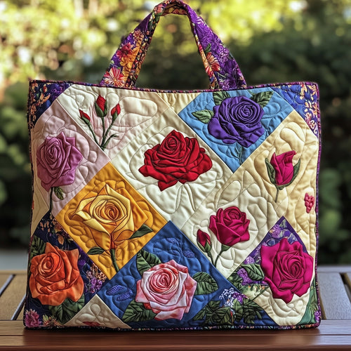 Rose Quilted Tote Bag GFTOMA1495