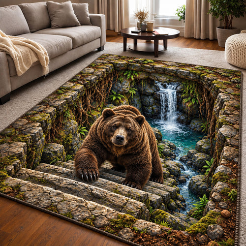 Forest Bear Area Rug GFTOMA15021