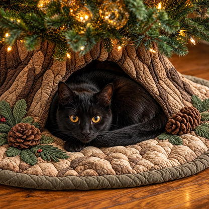 Animal Den Quilted Tree Skirt GFTOMA15262