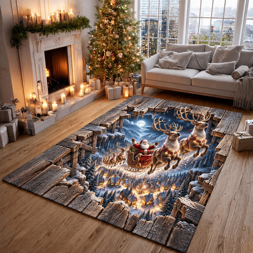 Santa Ice Canyon Area Rug GFTOMA15230
