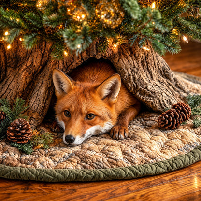 Animal Den Quilted Tree Skirt GFTOMA15262