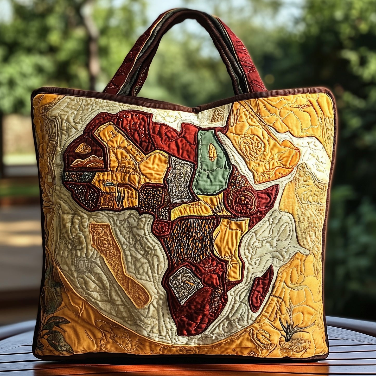 African Dream Quilted Tote Bag GFTOMA1527