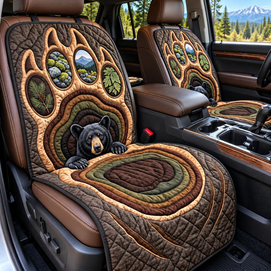 Bear Paw Quilted Car Seat Protector GFTOMA15317