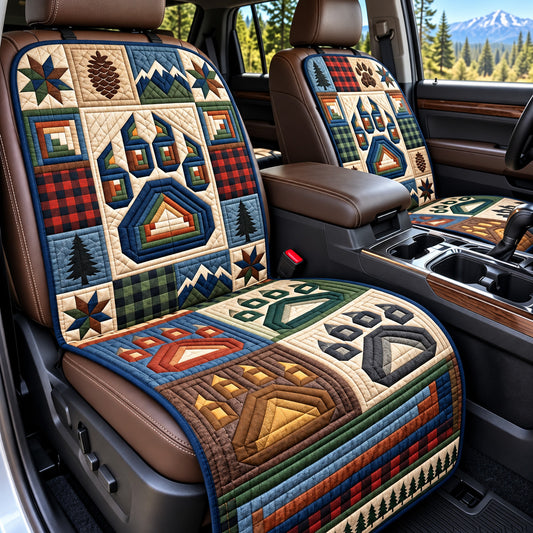Paw Patchwork Quilted Car Seat Protector GFTOMA15320