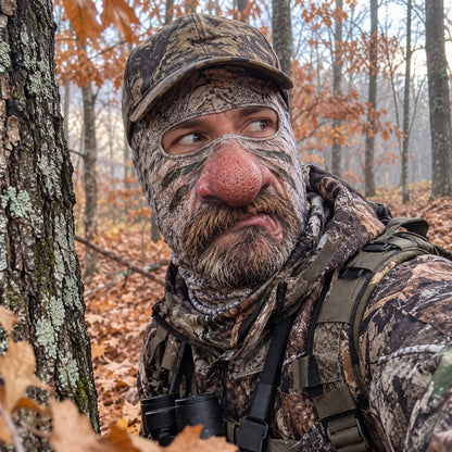 Camo Hunting Funny Face Mask GFTOMA15348
