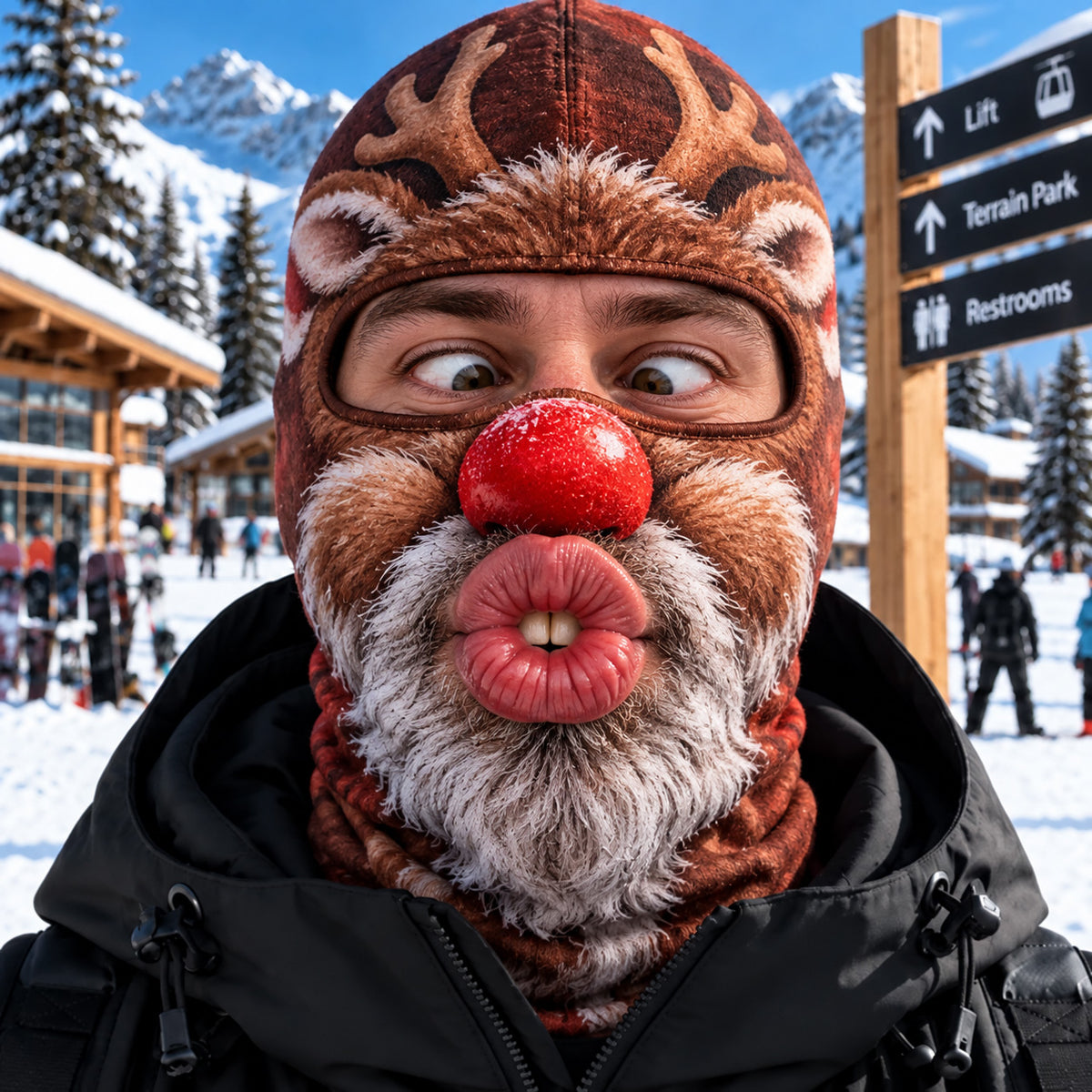 Goofy Ski Funny Face Mask GFTOMA15421
